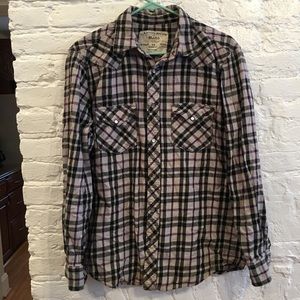 Canyon River Blues flannel button down